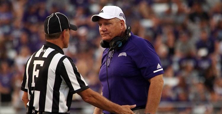 Newly announced South Alabama football Head Coach Steve Campbell was named Southland Coach of the Year, taking Central Arkansas this fall to a conference title and a 10-2 season.