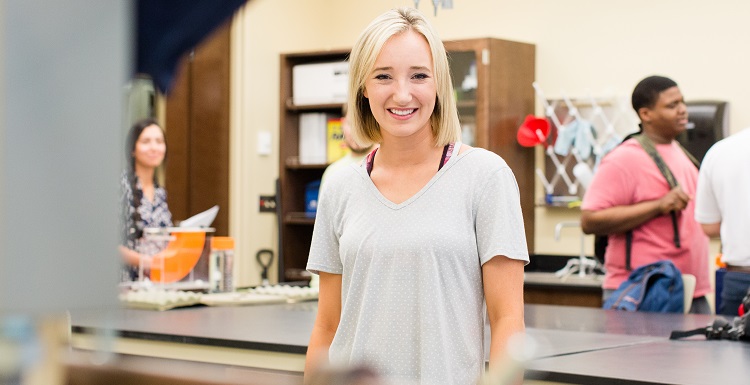 Peyton Posey, a University of South Alabama junior who has been named Alabama's civil engineering student of the year, will begin a Summer Undergraduate Research Fellowship at USA focused on hurricanes and coastal engineering.