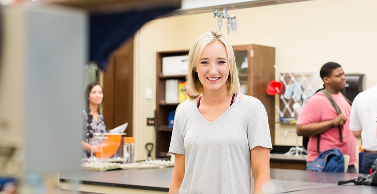 Peyton Posey, a University of South Alabama junior who has been named Alabama's civil engineering student of the year, will begin a Summer Undergraduate Research Fellowship at USA focused on hurricanes and coastal engineering. data-lightbox='featured'