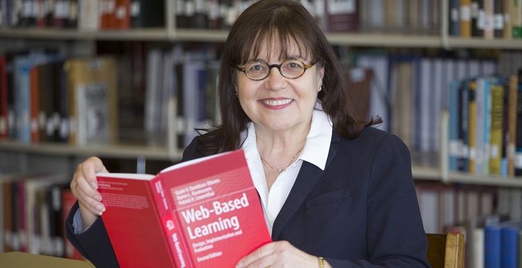 Dr. Gayle Davidson-Shivers, professor of instructional design and development in the College of Education and Professional Studies,  collaborated on the second edition of 'Web-Based Learning: Design, Implementation and Evaluation.'