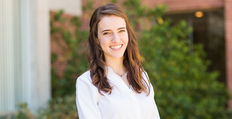 At 18 years old, Elizabeth “Lizzie” Rodin will be the youngest person ever to receive a degree from USA's Mitchell College of Business.