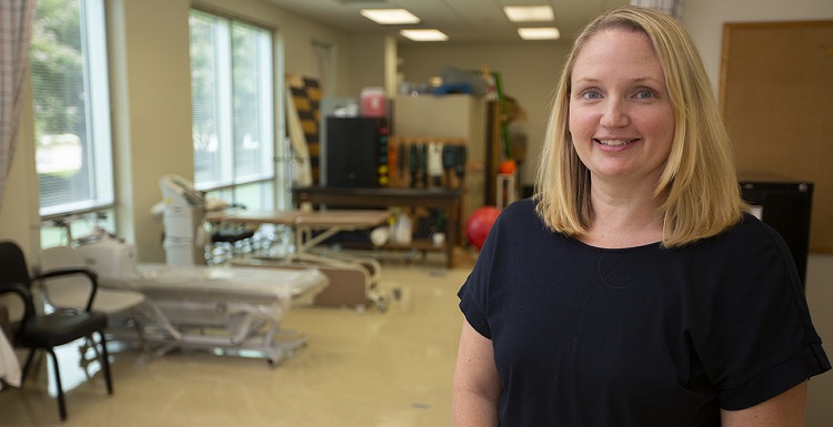 Dr. Blair Saale, assistant professor and assistant director of clinical education, was one of only six physical therapy faculty from around the country chosen for the Parkinson’s Foundation Physical Therapy Faculty Program.