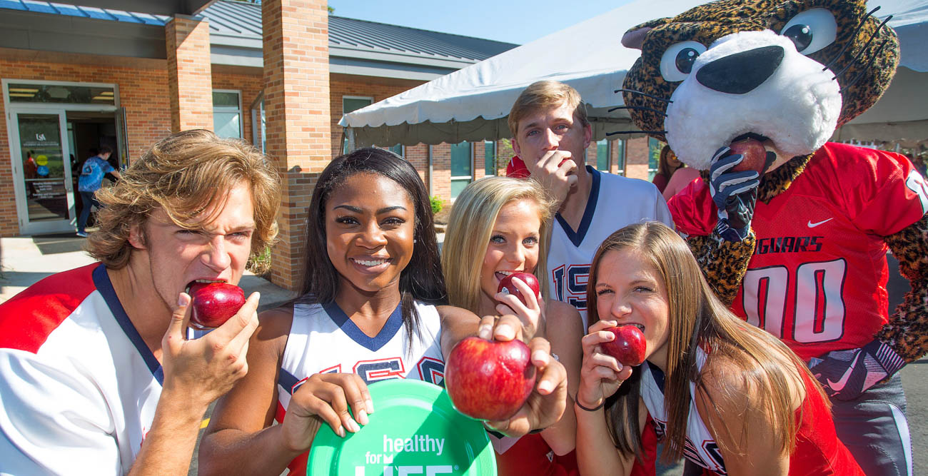 The sixth annual “Be Jag Healthy” Jag Health and Wellness Day will take place from 10 a.m.-6 p.m., Wednesday, Oct. 3, at the Student Health Center at 5870 Alumni Drive.