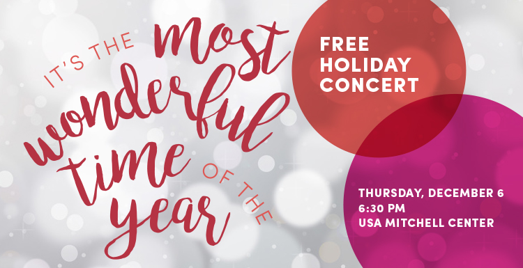 Holiday concert announcement