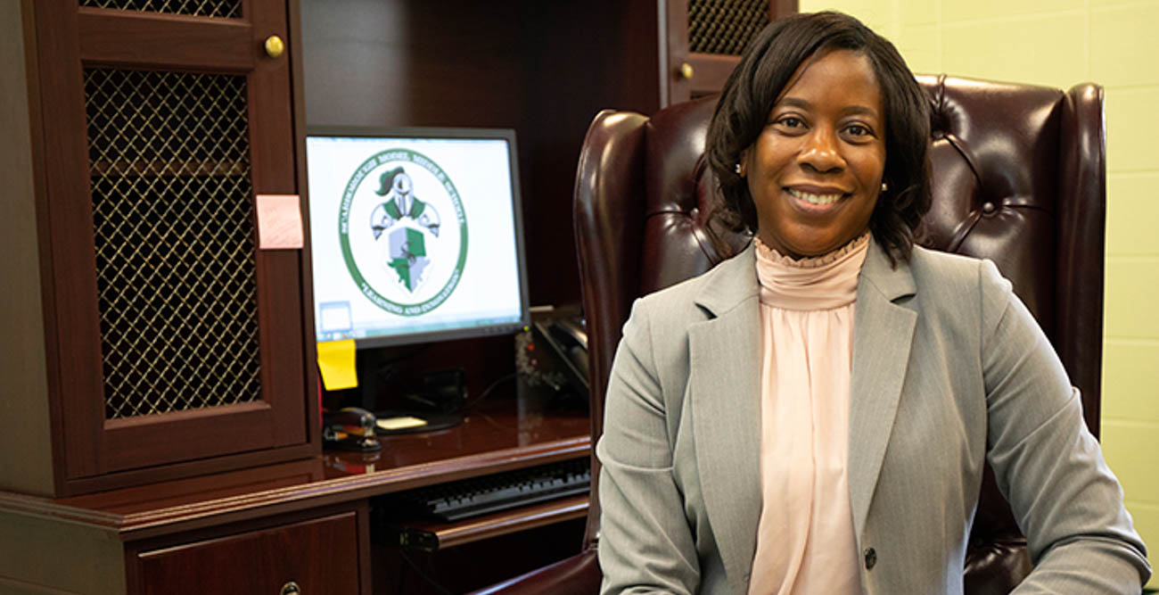 Andrea Dennis, a graduate of the University of South Alabama’s College of Education and Professional Studies, is the principal at Scarborough Middle School, where she was recognized statewide for her work. 