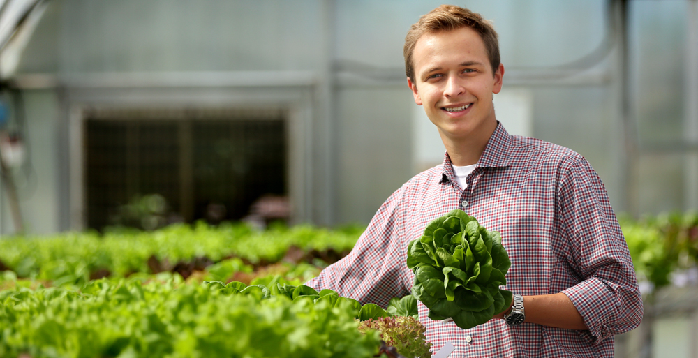 Zane Patterson's official title at Shipshape Urban Farms is account manager. But working at a start-up means pitching in wherever he's needed, and Patterson said he thrives on that culture. "I enjoy the flexibility of entrepreneurship,” he said. 