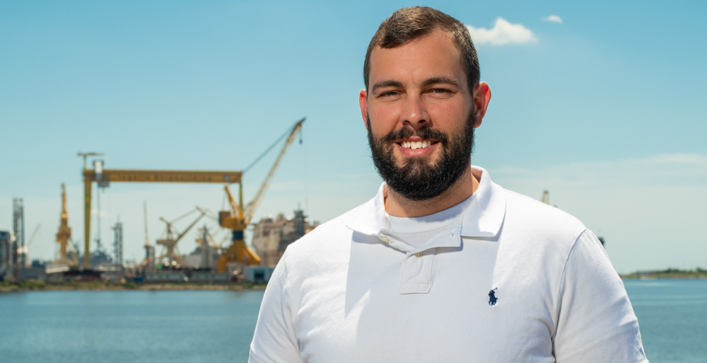 Billie McKinney, a graduate of the University of South Alabama, is a structural engineer at Ingalls Shipbuilding, one of Mississippi's largest employers. “As a structural engineer at Ingalls, my job consists of ensuring the safety of the men and women of the U.S. Navy and Coast Guard. I take great pride in providing these men and women with the utmost dedication, professionalism and work ethic that they provide our country daily.”