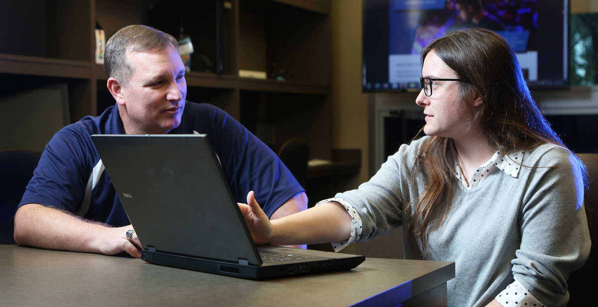 Trinity Stroud, a junior in USA’s School of Computing, received a Cyber Honors academic scholarship for finishing the Cyber FastTrack Competition in the top 100. “These competitions lay the foundation for students to join the cybersecurity workforce in both government and industry after graduation,” said Dr. Todd McDonald, a USA computer science professor.