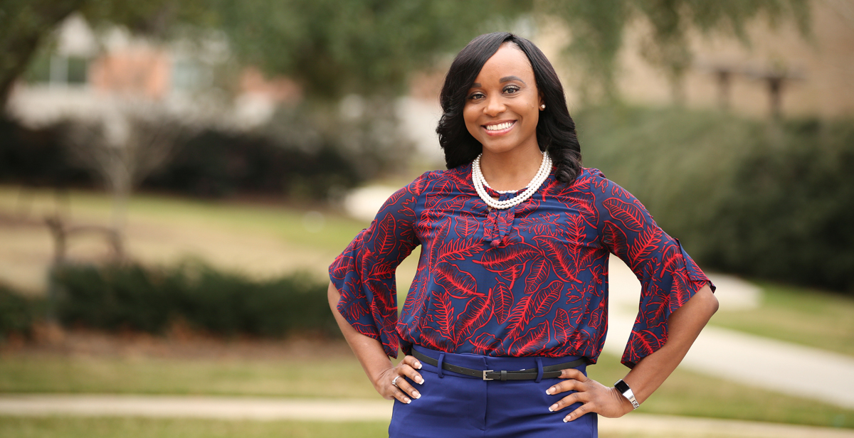 After working at USA Health University Hospital and as a traveling nurse, Krystal Lockett said she felt called to work with inmates as a nurse practitioner at Fountain Correctional Facility. “I can show them that I care,” she said, “and I feel like they’re receptive to me.” data-lightbox='featured'