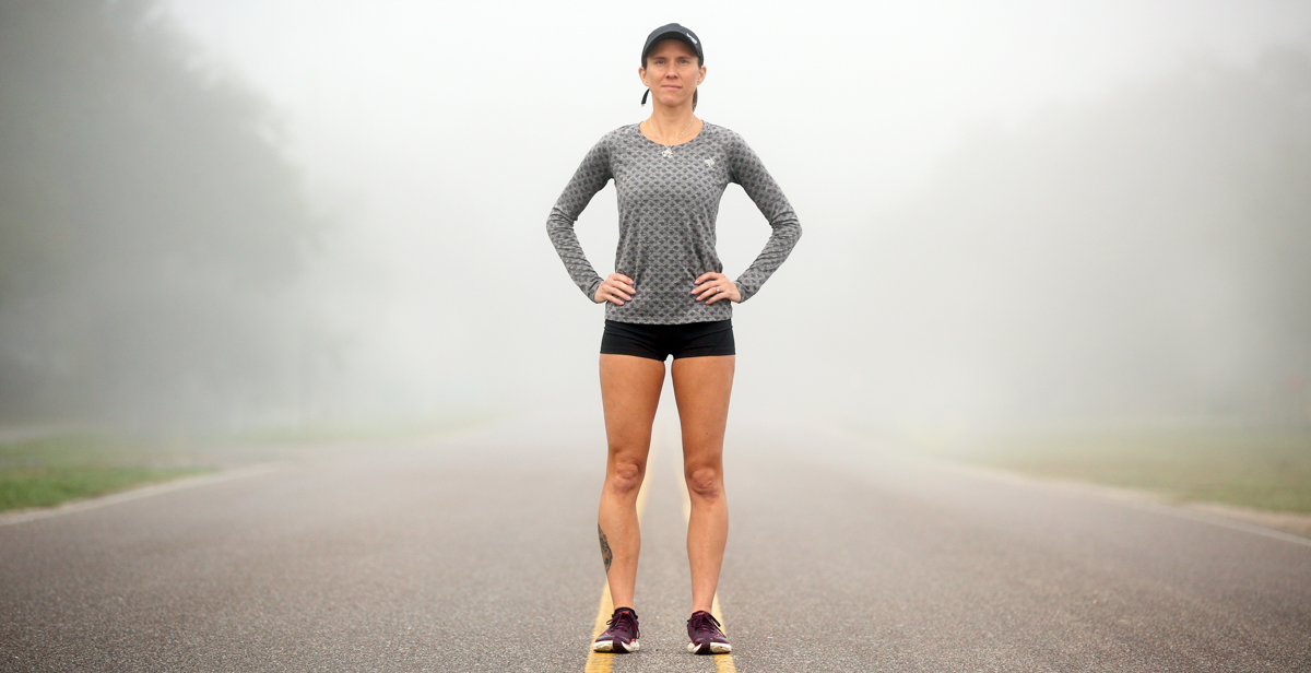 Jessica Jones, who earned a earned a Ph.D. in microbiology from South, is set to complete seven marathons on seven continents after winning the Mobile Marathon. She trains on Dauphin Island, where she lives and works.  data-lightbox='featured'