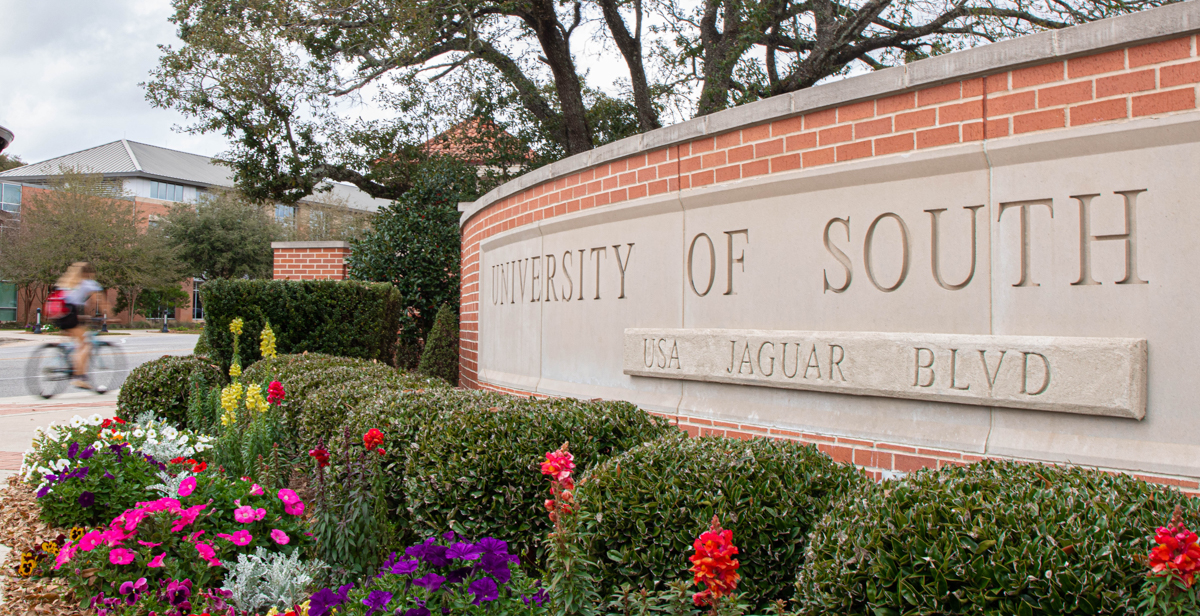 Among the street name changes on campus, Jaguar Boulevard is the new name for the road that runs between the Student Recreation Center and Stanky Field. 