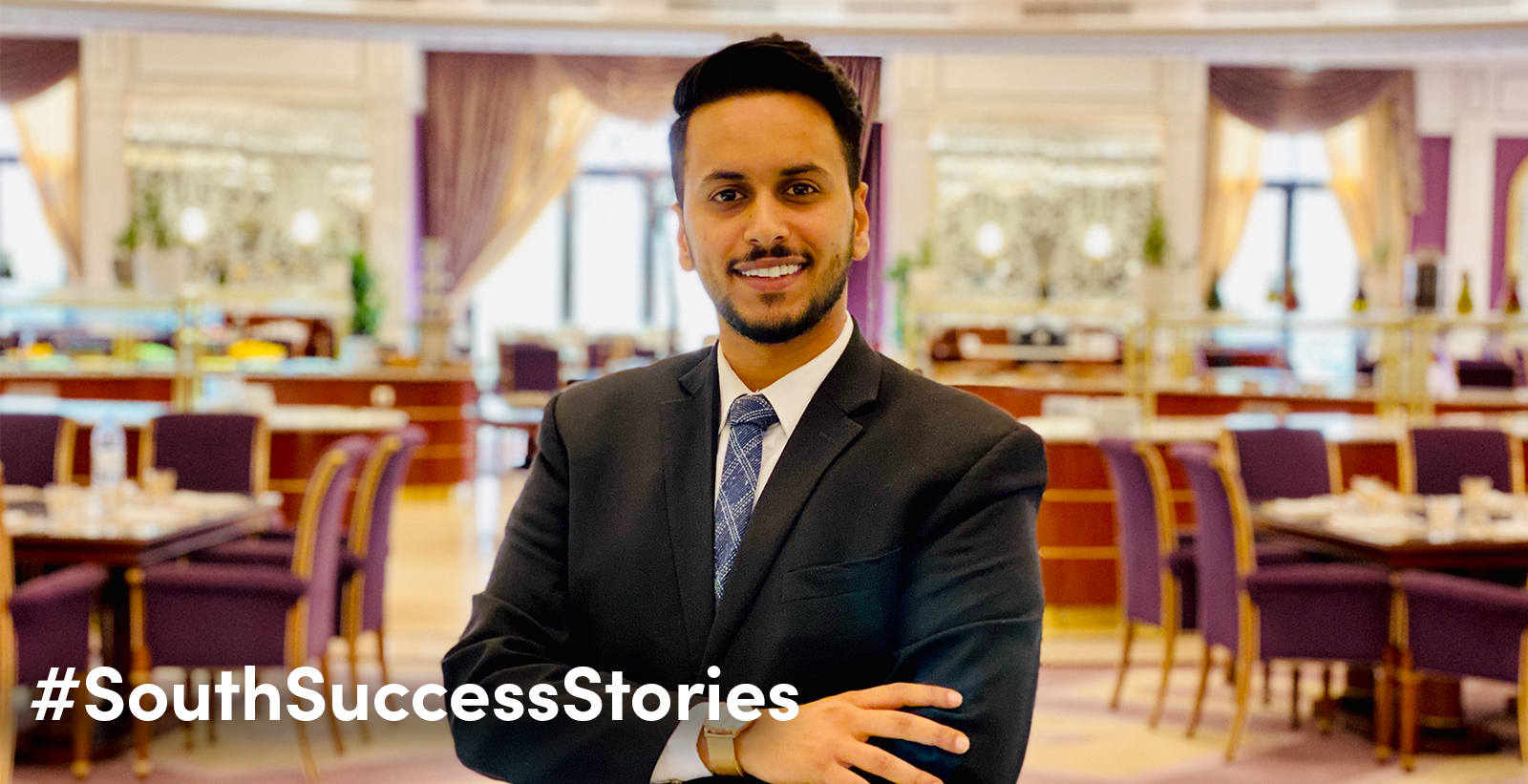 Raed Alsulami, a University of South Alabama graduate in hospitality and tourism management and assistant manager for the main restaurant at the Ritz-Carlton Hotel in Riyadh, Saudi Arabia, credits his experiences as a student for his current success. “I feel that the program at USA helped me get to where I am today and provided opportunities for me to maximize my goals in the industry,” he said.