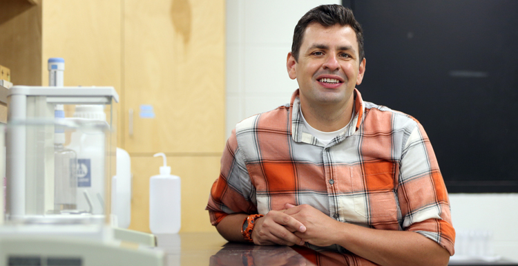 Dr. Jeremiah Henning, an assistant professor of biology, has secured a two-year, $348,000 grant from the National Science Foundation. data-lightbox='featured'