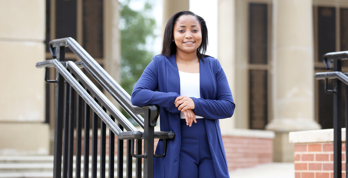 Madison English, a freshman at the University of South Alabama, has been selected to receive a full scholarship called the 100 Black Men USA Scholars of Perseverance and Social Justice. English said a high school teacher inspired her to get involved. “He told us that the world depends on our generation and we need to make our votes count,” she said.