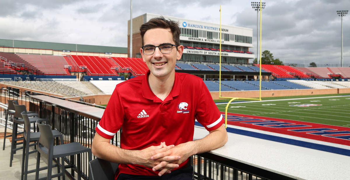 Kyle Samuel gained a great deal of sports broadcasting experience, working on Jag TV and ESPN+ productions, while a student at the University of South Alabama.