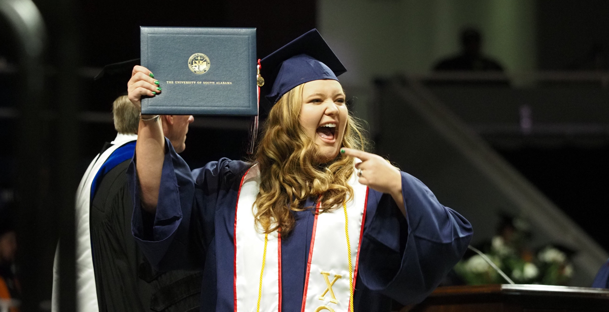 University of South Alabama Commencement 