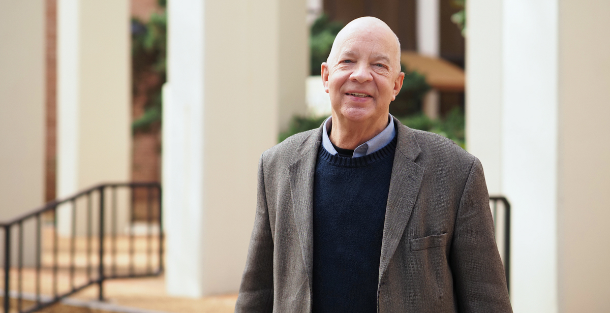 Dr. Kenneth Hudson, associate professor of sociology and social work at the University of South Alabama, urges students to challenge conventional wisdom using data. “I spend a lot of time looking at numbers, what I call the view from 33,000 feet. ... And there are certain kinds of questions where you have to land the plane, get out and walk around and talk to people.” data-lightbox='featured'