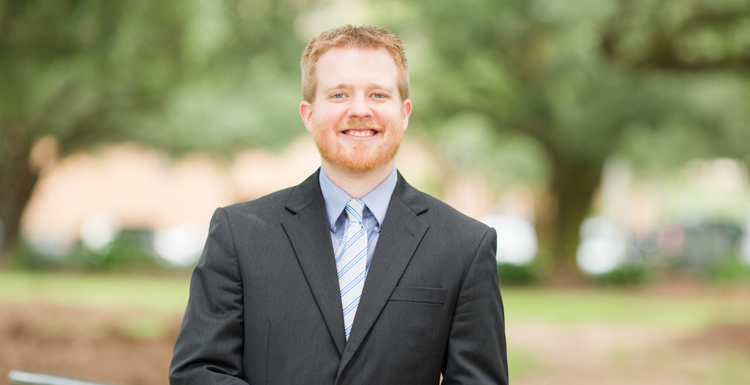 Dr. Matt Howard, an associate professor in the University of South Alabama's Mitchell College of Business has been selected as one of 55 winners for the Association for Psychological Science Rising Star Award. data-lightbox='featured'