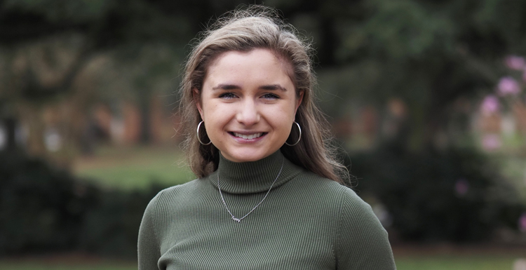 Hannah Giannini, a 2022 graduate of the University of South Alabama has been selected for one of six $20,000 Marcus L. Urann fellowships by the Phi Kappa Phi Honor Society. Giannini plans on becoming a physician-scientist.   data-lightbox='featured'