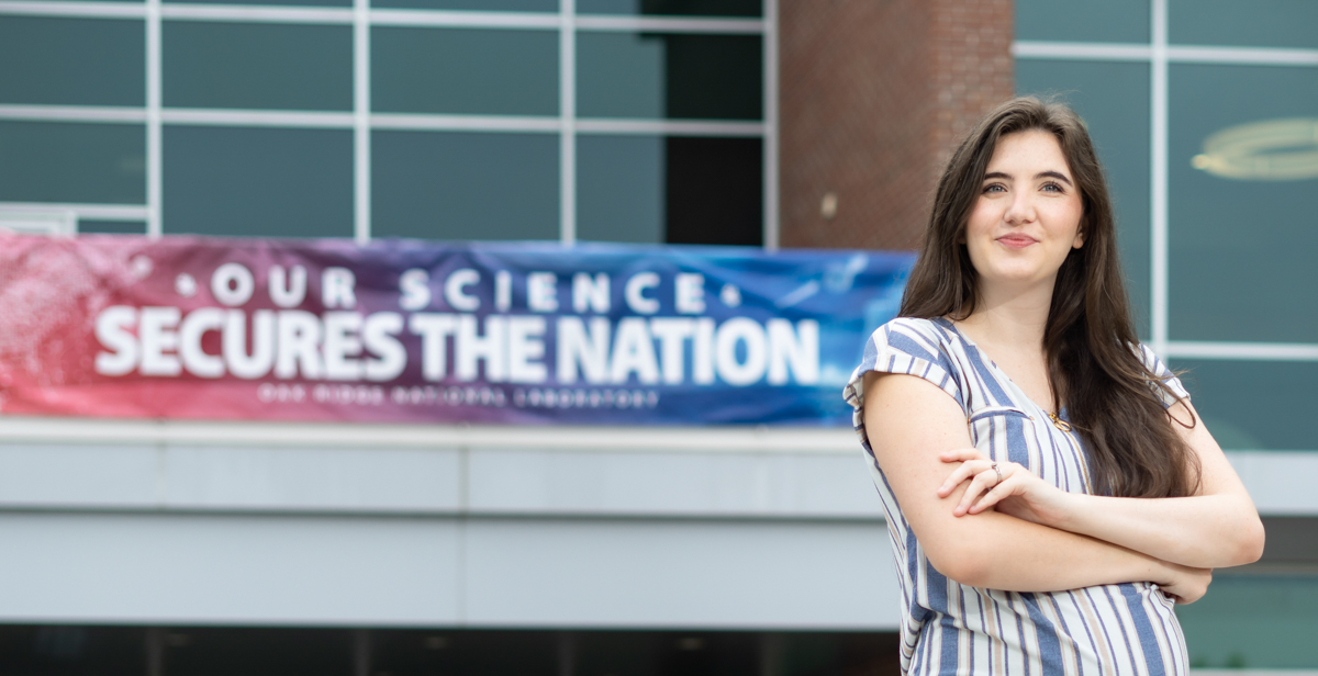 Tristen Mullins, chosen graduate student of the year for South's School of Computing in 2022, is beginning her career in cybersecurity at the Oak Ridge National Laboratory in Tennessee.