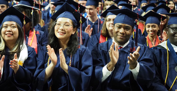 The University of South Alabama is one of only four finalists in the nation for the Association of Public and Land-grant Universities 2022 Degree Completion Award. It is given annually to institutions that have made significant strides in student success, particularly among students from underrepresented backgrounds.  