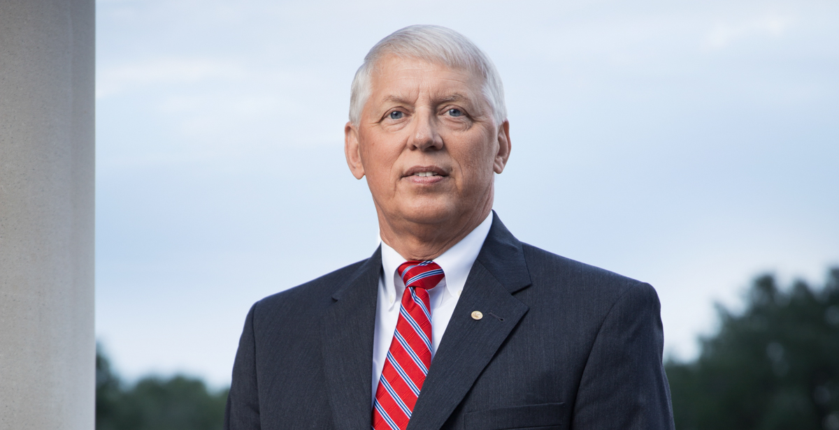 Dr. Tony Waldrop, third president of the University of South Alabama. data-lightbox='featured'