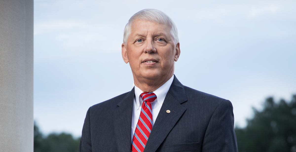 Dr. Tony Waldrop, third president of the University of South Alabama.