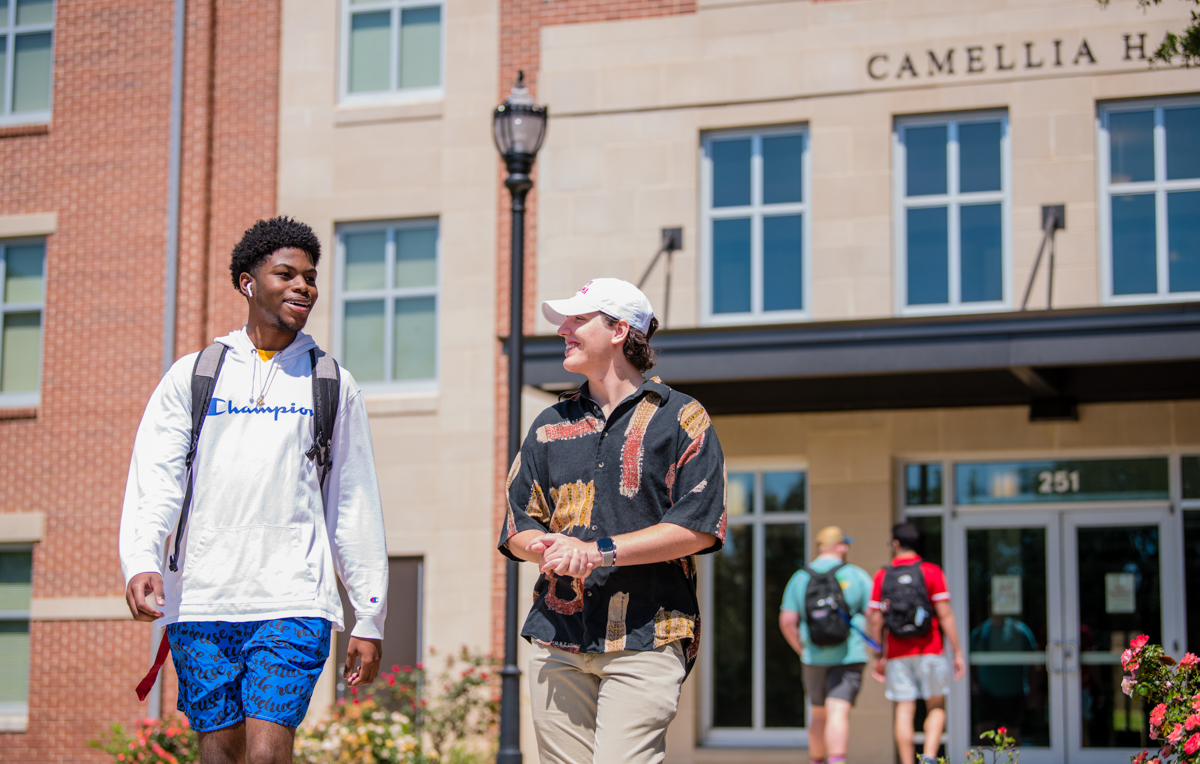 Camellia Hall and Azalea Hall are two of the most popular first-year communities at South. Each is a four-story residence built in the last several years. 