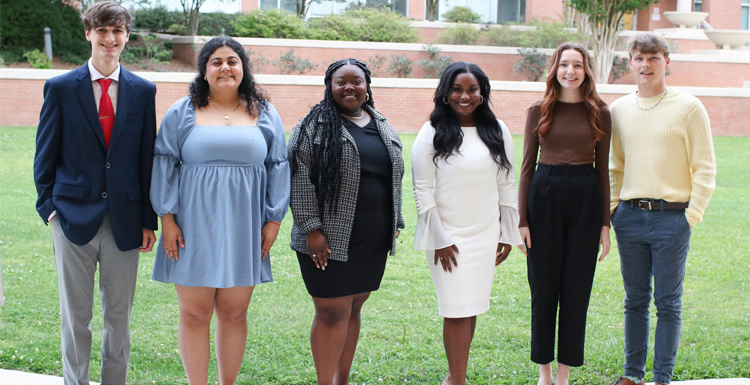 2023-2024 University of South Alabama SGA officers