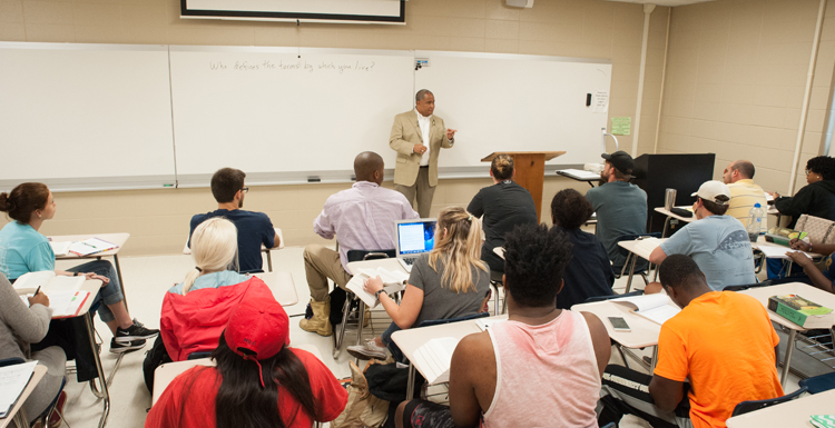 University of South Alabama classroom