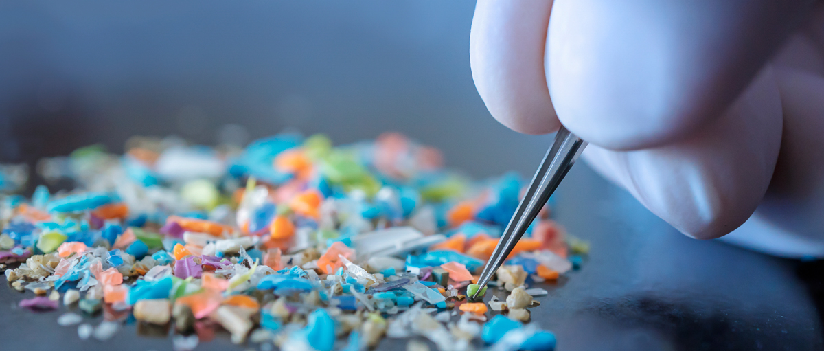 Getty Image of mircroplastics