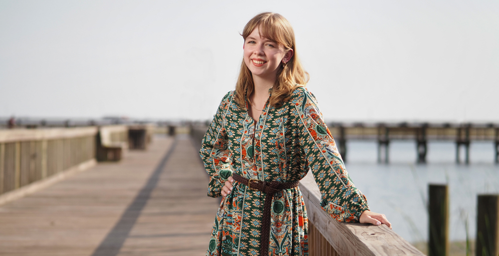 Livie Puranen, a recreational therapy graduate from the University of South Alabama, uses fun and games to help people with disabilities. data-lightbox='featured'