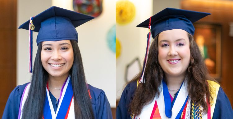 Ivy Nguyen and Addison Stevens