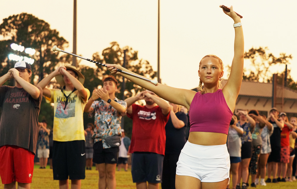 After Sydnee Cantley's mother died, twirling offered an escape that rewarded discipline, sacrifice and hours of practice.