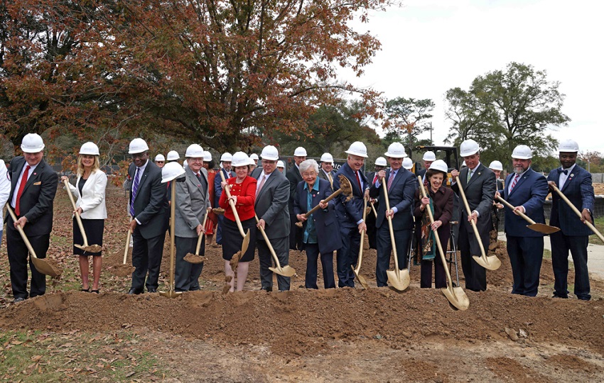 University of South Alabama leadership and supporters broke ground Friday on a new Frederick P. Whiddon College of Medicine building. Construction is scheduled to be completed in 2026.