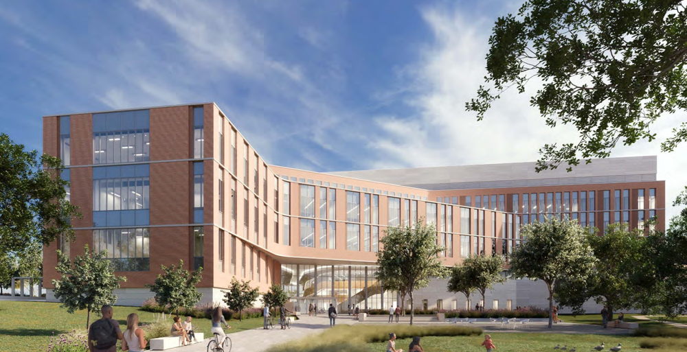 artist rendering of the Whiddon College of Medicine