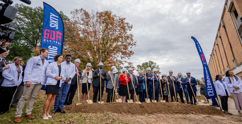 Whiddon College of Medicine groundbreaking