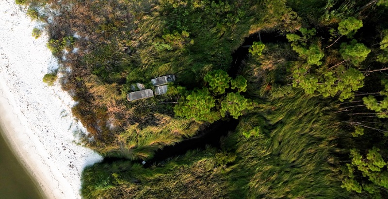 Image of land donated to the University of South Alabama