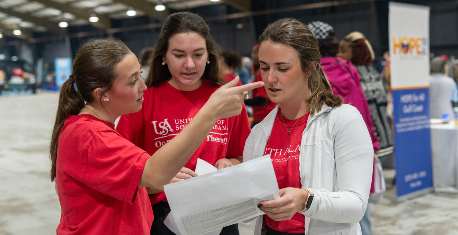 USA Volunteers Provide Hope and Help at Project Homeless Connect