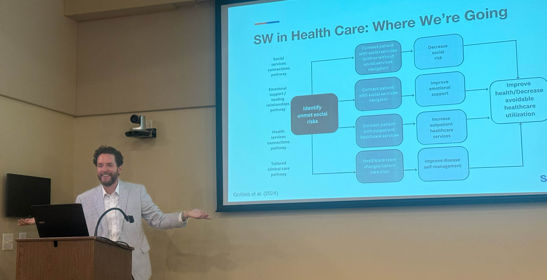 Social Work Program Hosts Field Training Luncheon