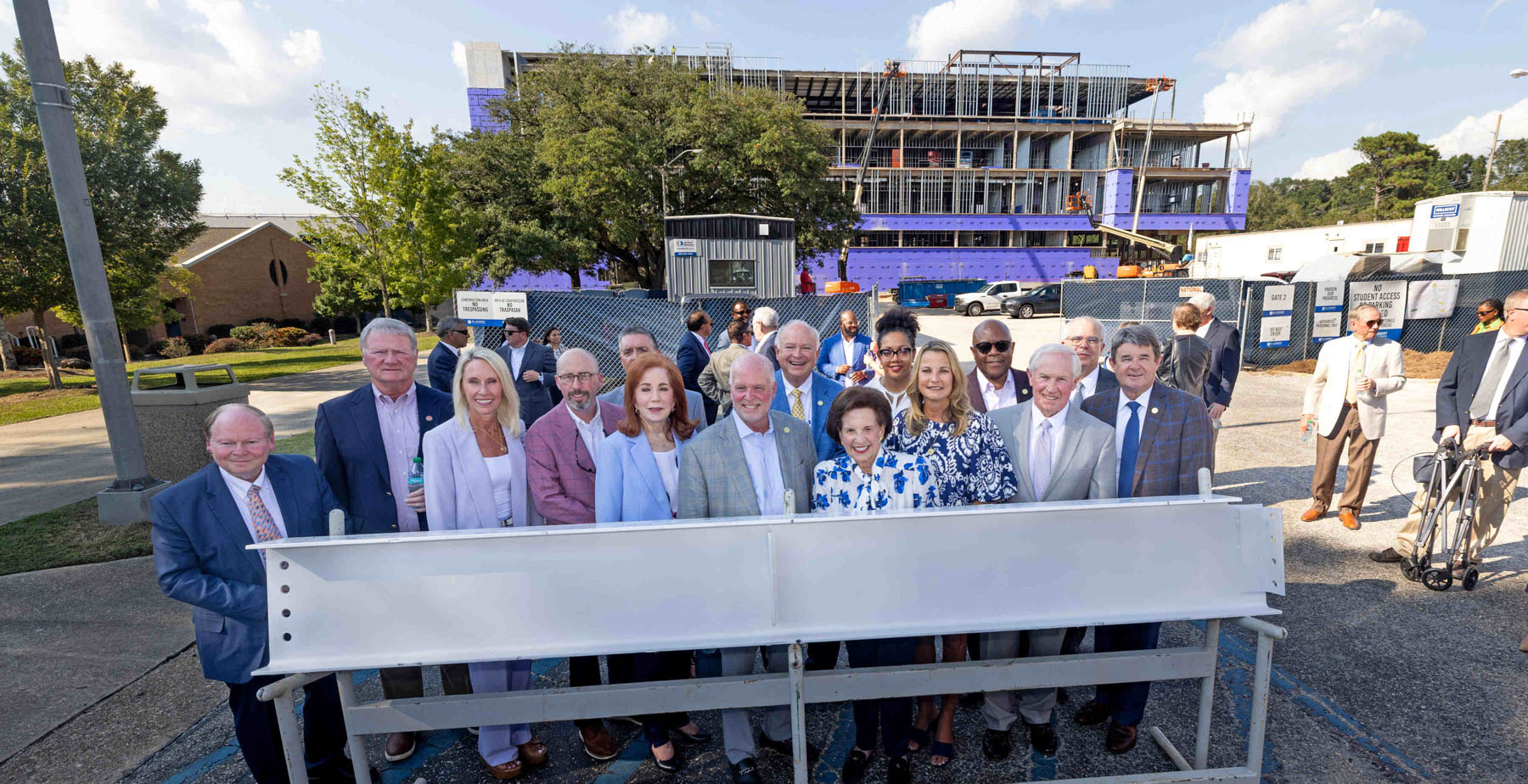 South Celebrates Major Milestone in Whiddon College of Medicine Building Construction