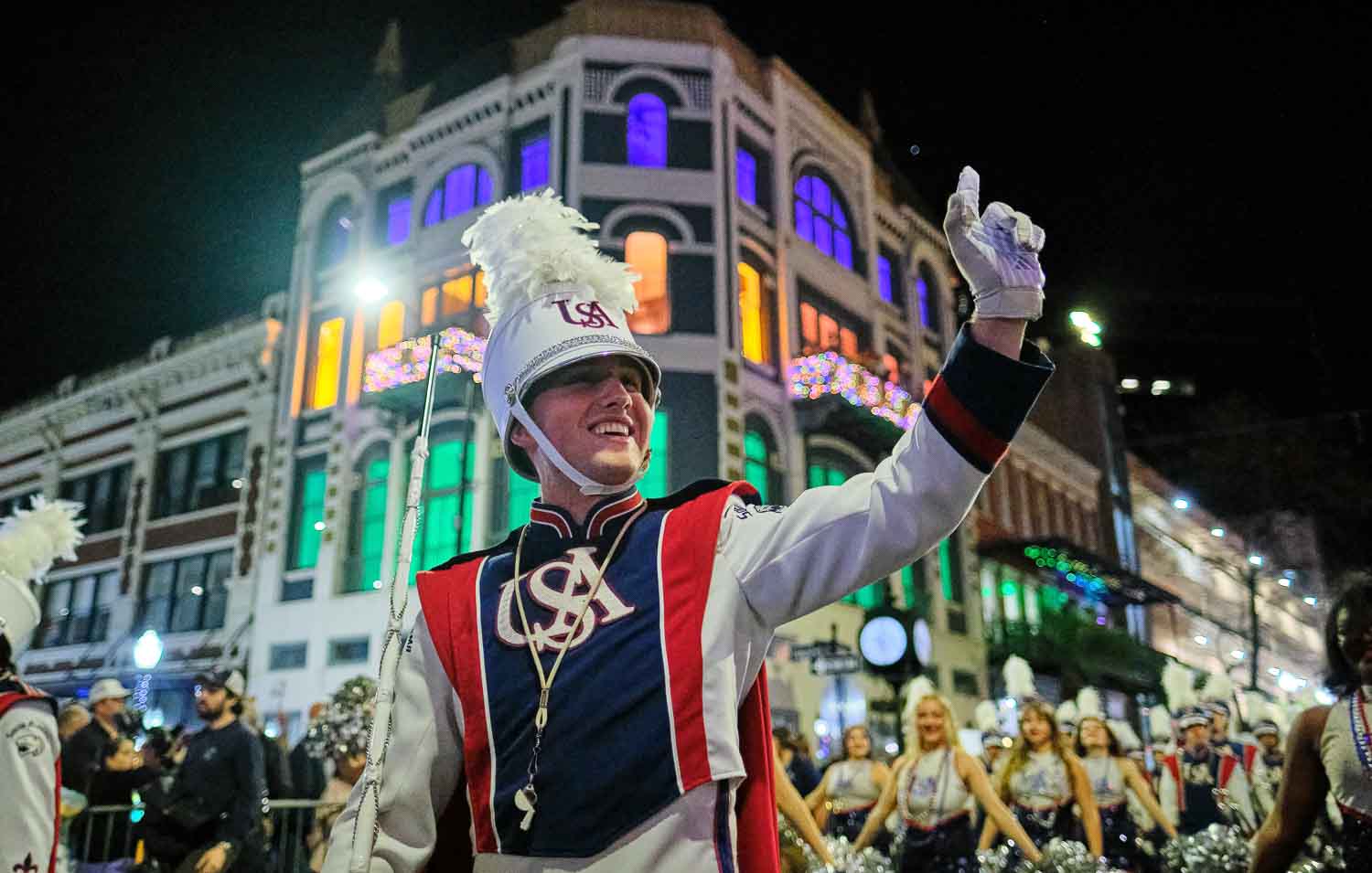 Drum Major Rivers Lewis