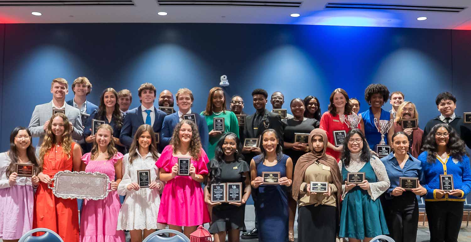 USA Commends Student and Greek-Letter Organizations at Student Excellence Awards