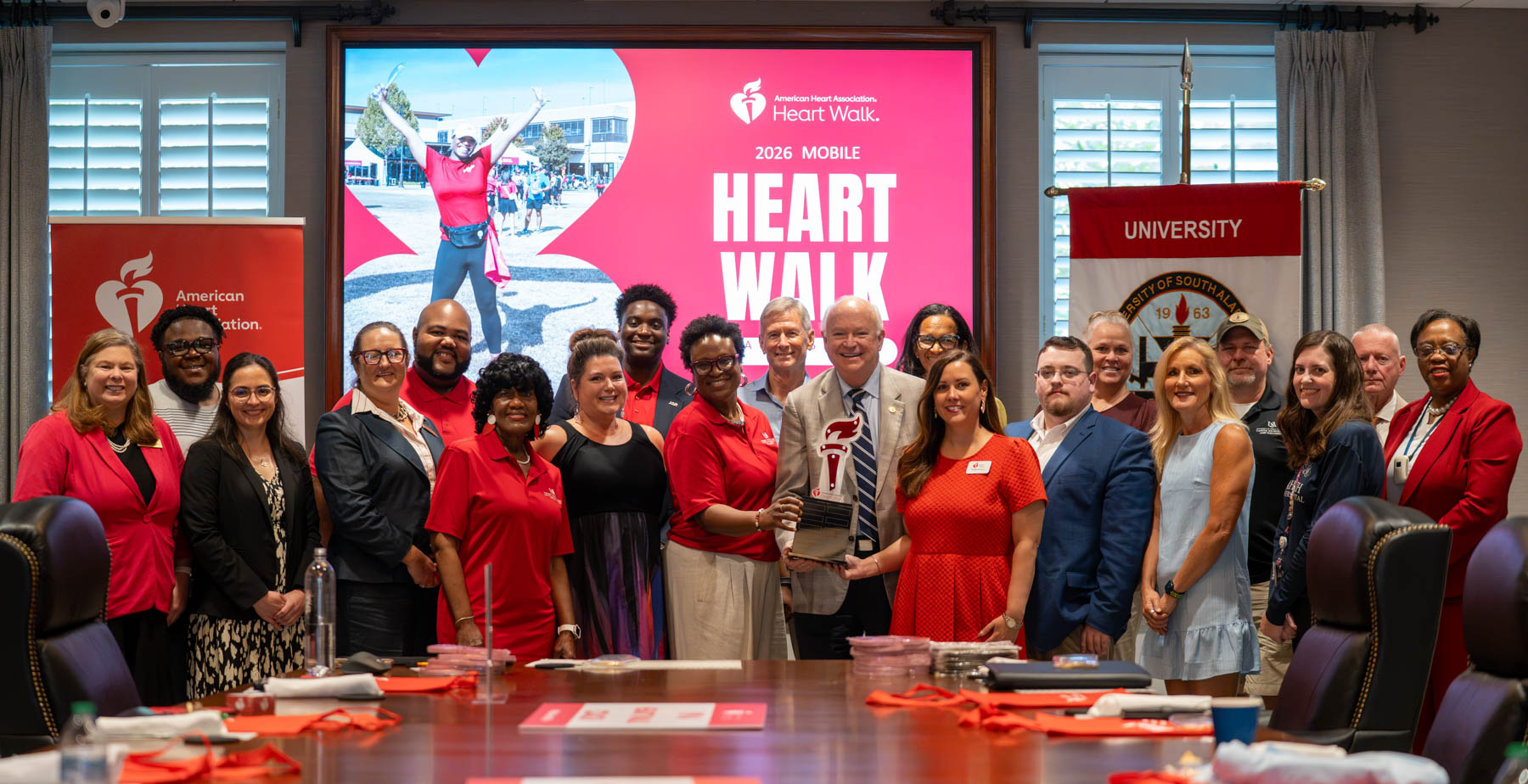USA Kicks Off Mobile Heart Walk Fundraising Campaign