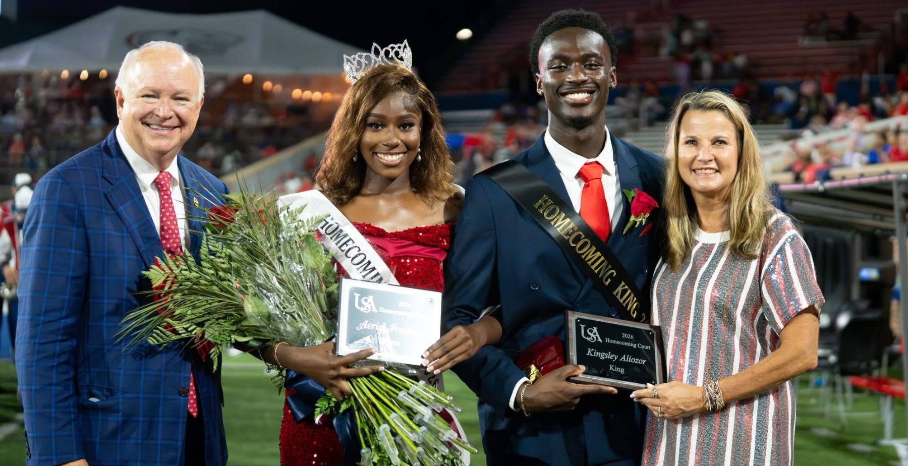 USA Announces 2026 Homecoming Queen, King and Court