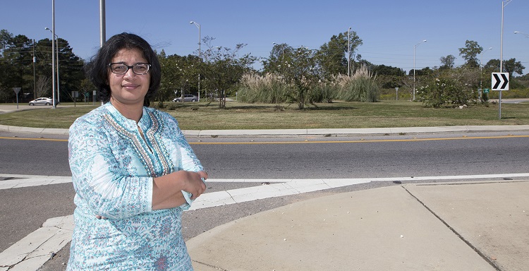 Dr. Samantha Islam, an associate engineering professor, has worked with the Alabama Department of Transportation to develop statewide operations guidelines on roundabouts.  She estimates there are about a dozen under way.