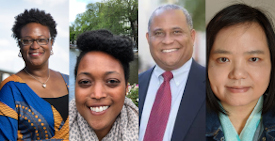 Awardees L-R: Joél Billingsley, Charlene Dadzie, Kern Jackson, Shenghua Zha