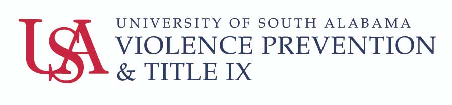 USA Title IX and Violence Prevention logo!