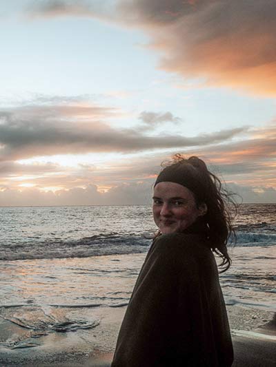 Abby in Seixal Beach