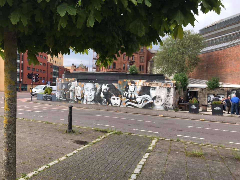Graffiti on wall in Glasgow
